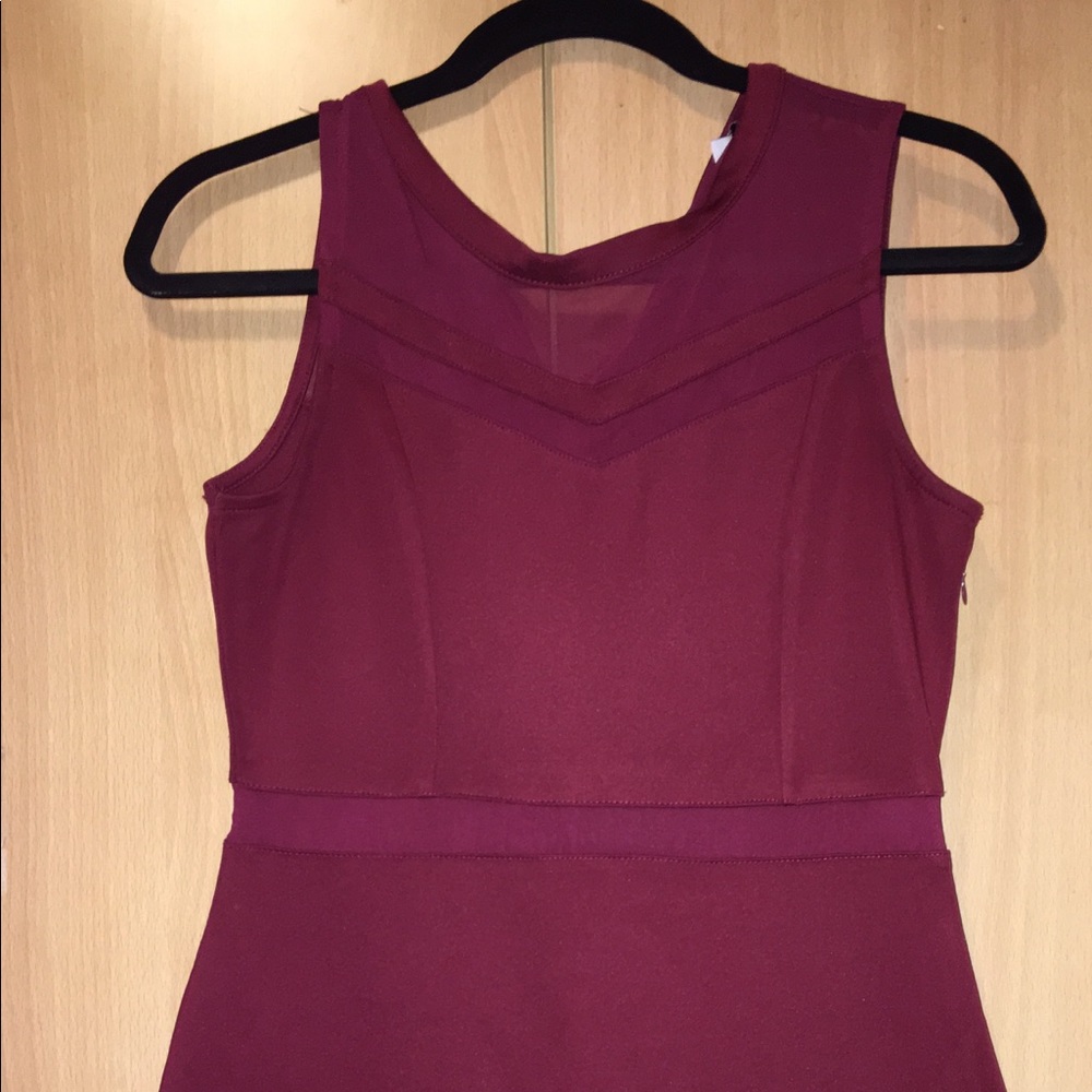 Red velvet dress ( Just Me )